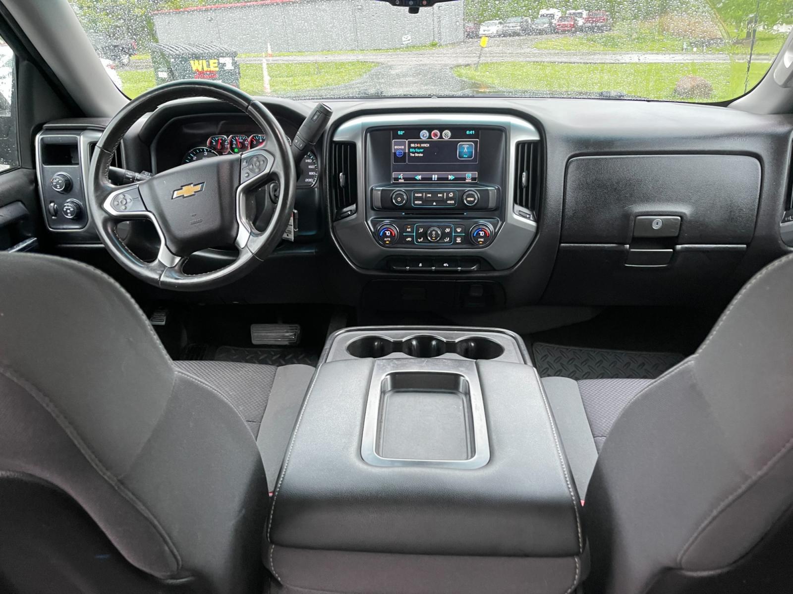 2014 Gray /Black Chevrolet Silverado 1500 LT Crew Cab 4WD (3GCUKREC7EG) with an 5.3L V8 OHV 16V engine, 6-Speed Automatic transmission, located at 11115 Chardon Rd. , Chardon, OH, 44024, (440) 214-9705, 41.580246, -81.241943 - This 2014 Chevrolet Silverado 1500 LT Crew Cab is a capable and well-equipped pickup truck. It's powered by a 5.3L Vortec V8 engine mated to a 6-speed automatic transmission with 3.42 gearing, delivering a robust 9,100-pound towing capacity. This particular model is lifted and rides on 33-inch all-t - Photo #35